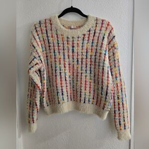 Colorful Striped Women's Sweater